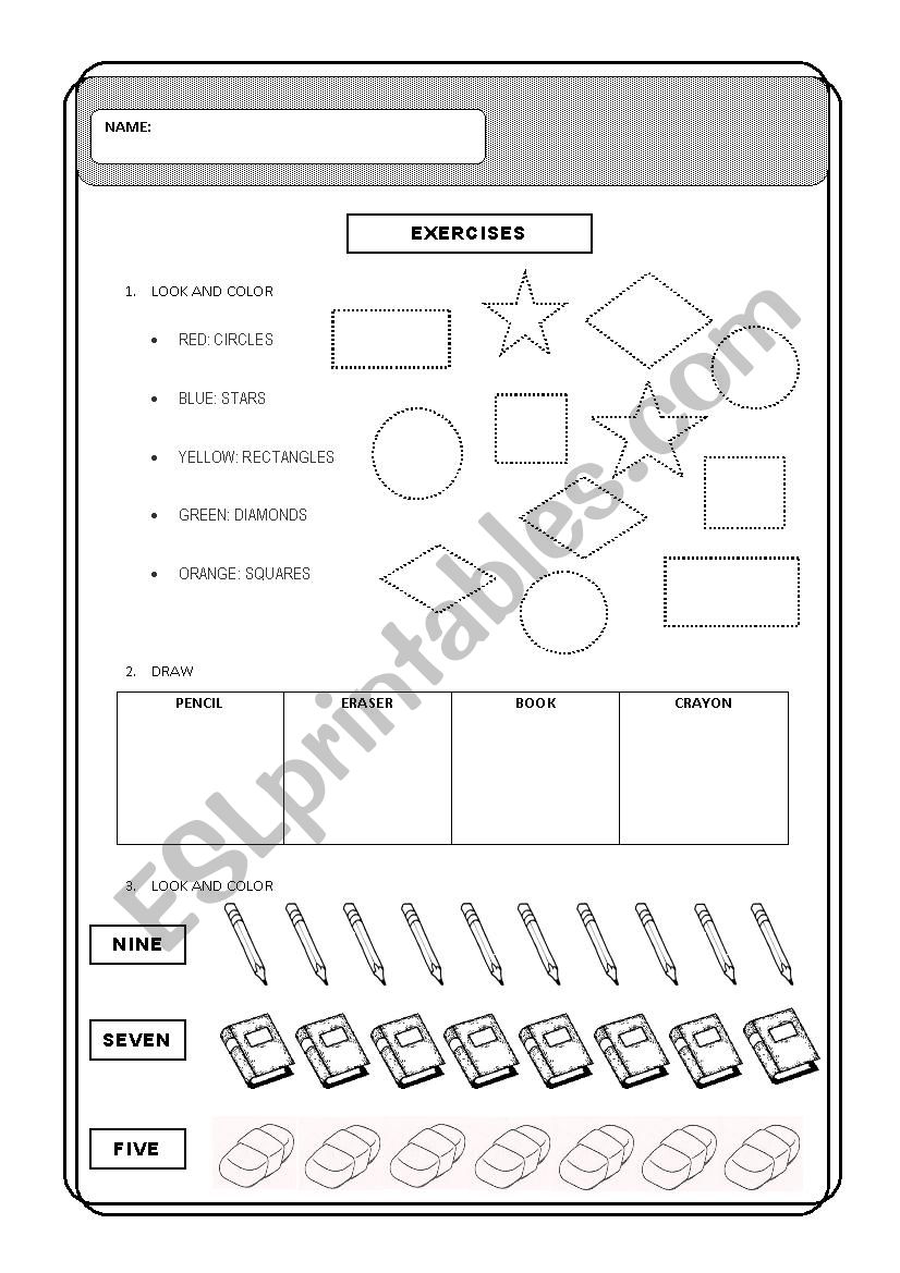 lets practice worksheet