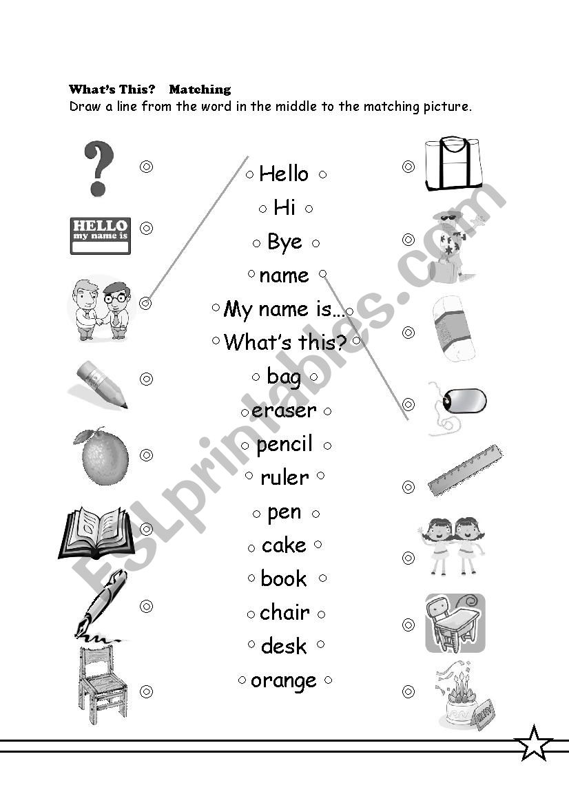 WhatÂ´s this? worksheet