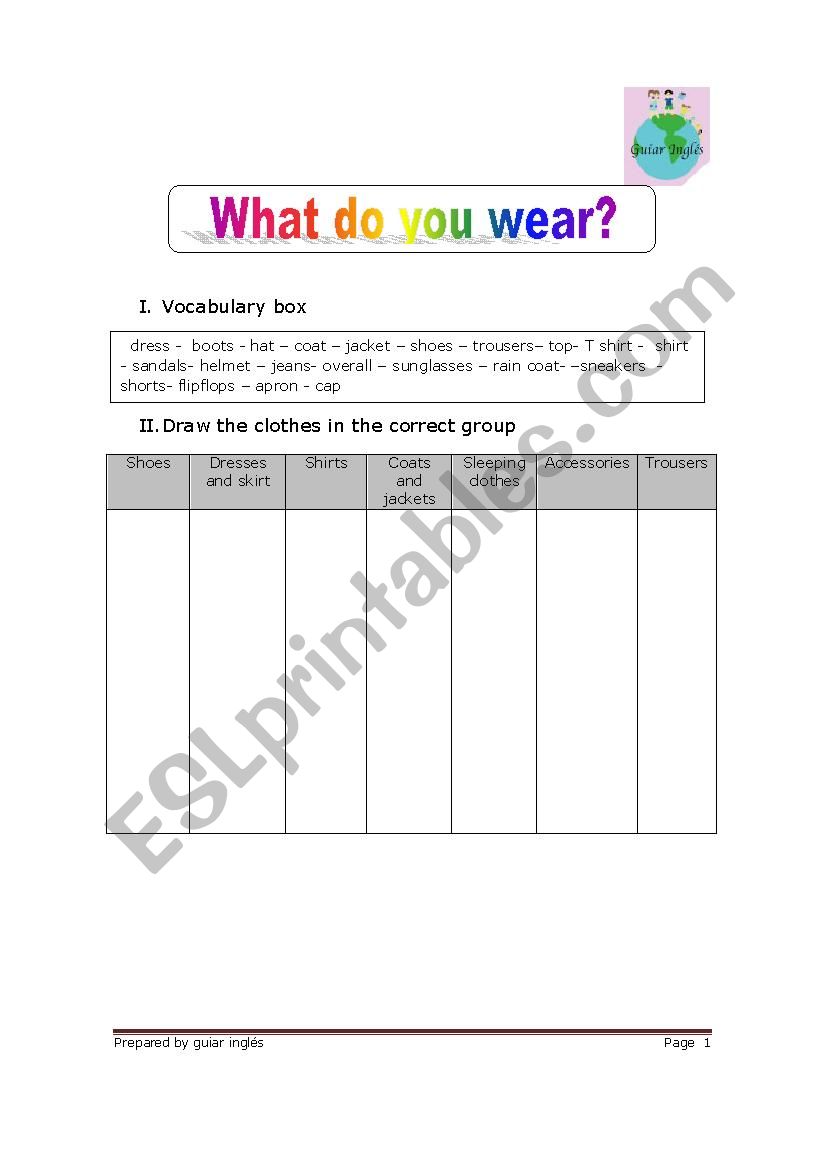 Use of Do-Does in questions  worksheet