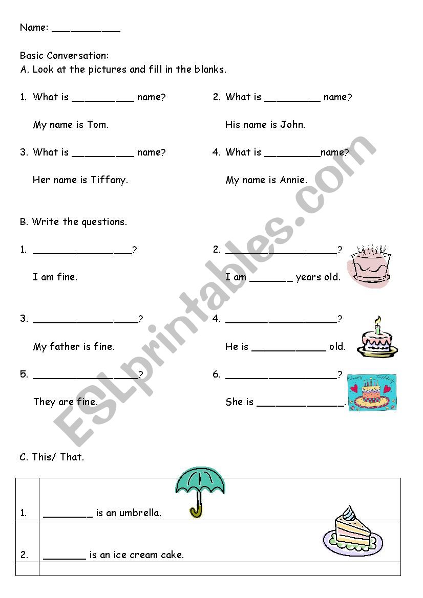 Demonstratives--This/These/That/Those