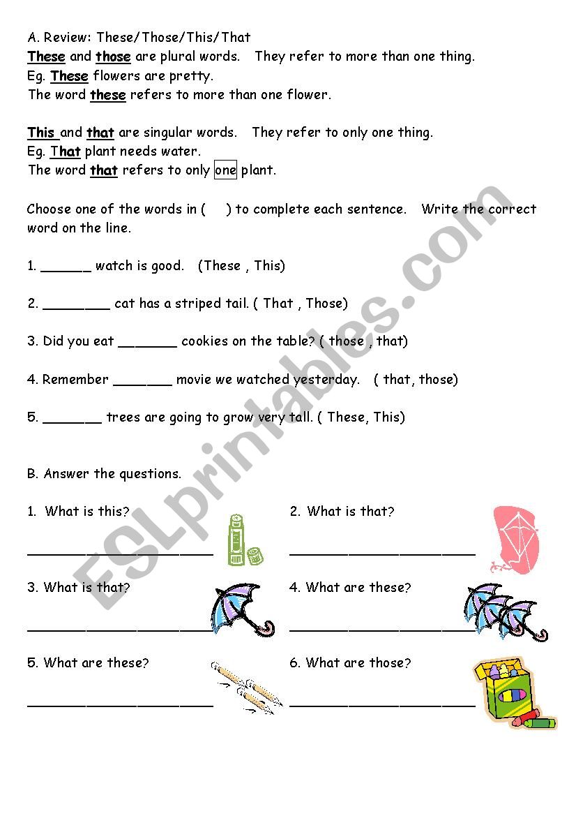 Demonstratives+Question Word (What)
