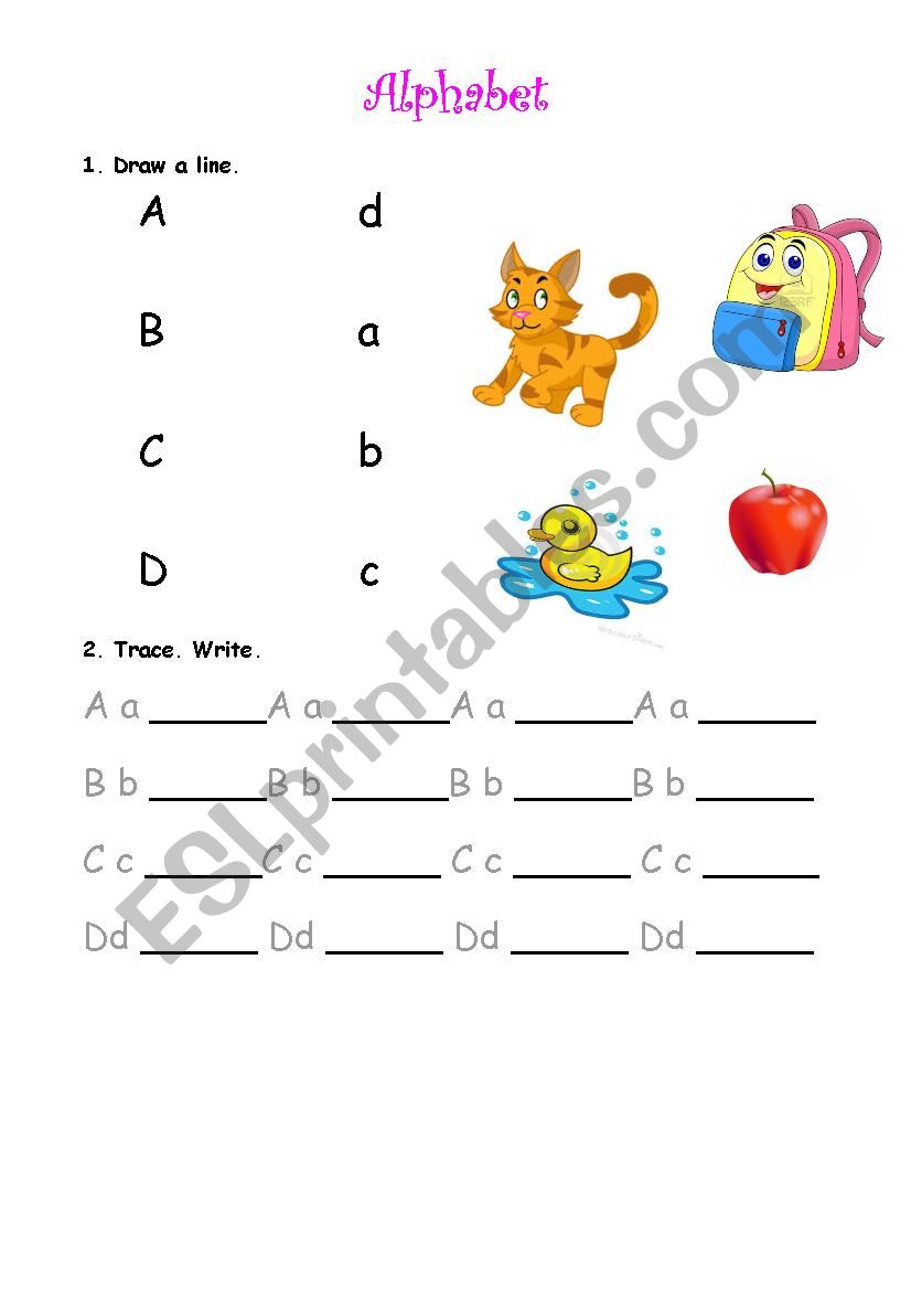 Phonic worksheet