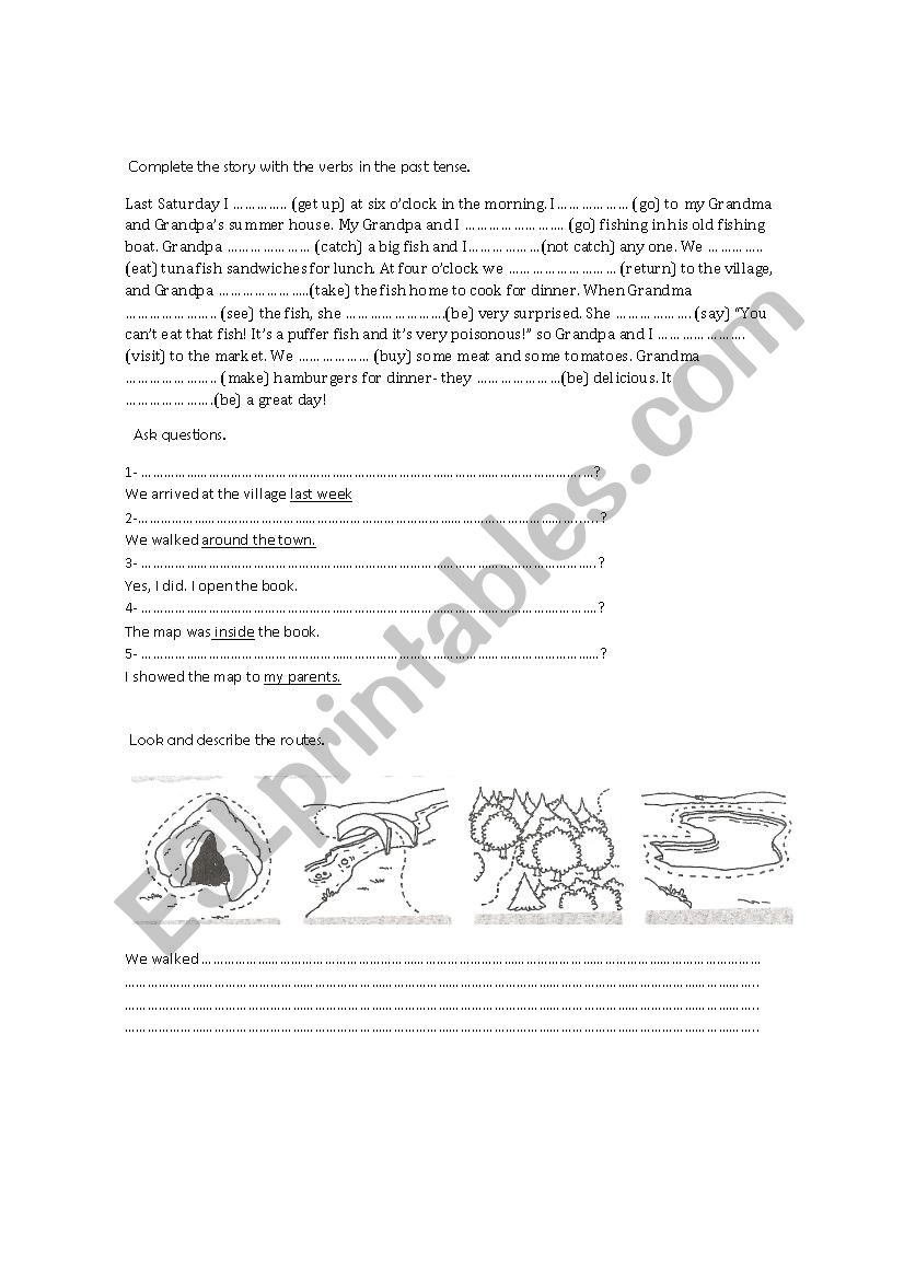 Simple Past worksheet