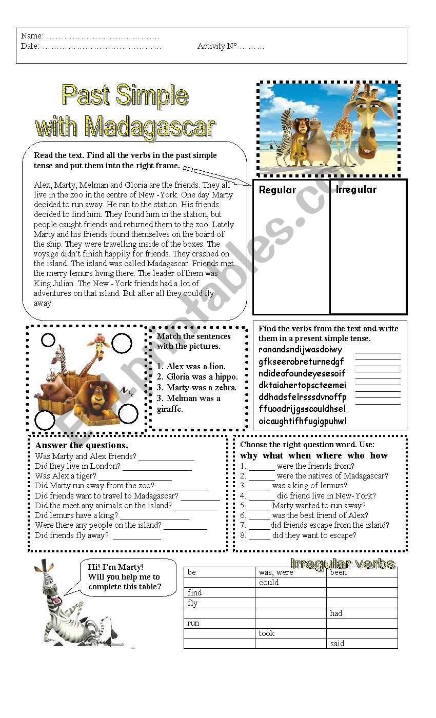 madagascar worksheet madagascar worksheet