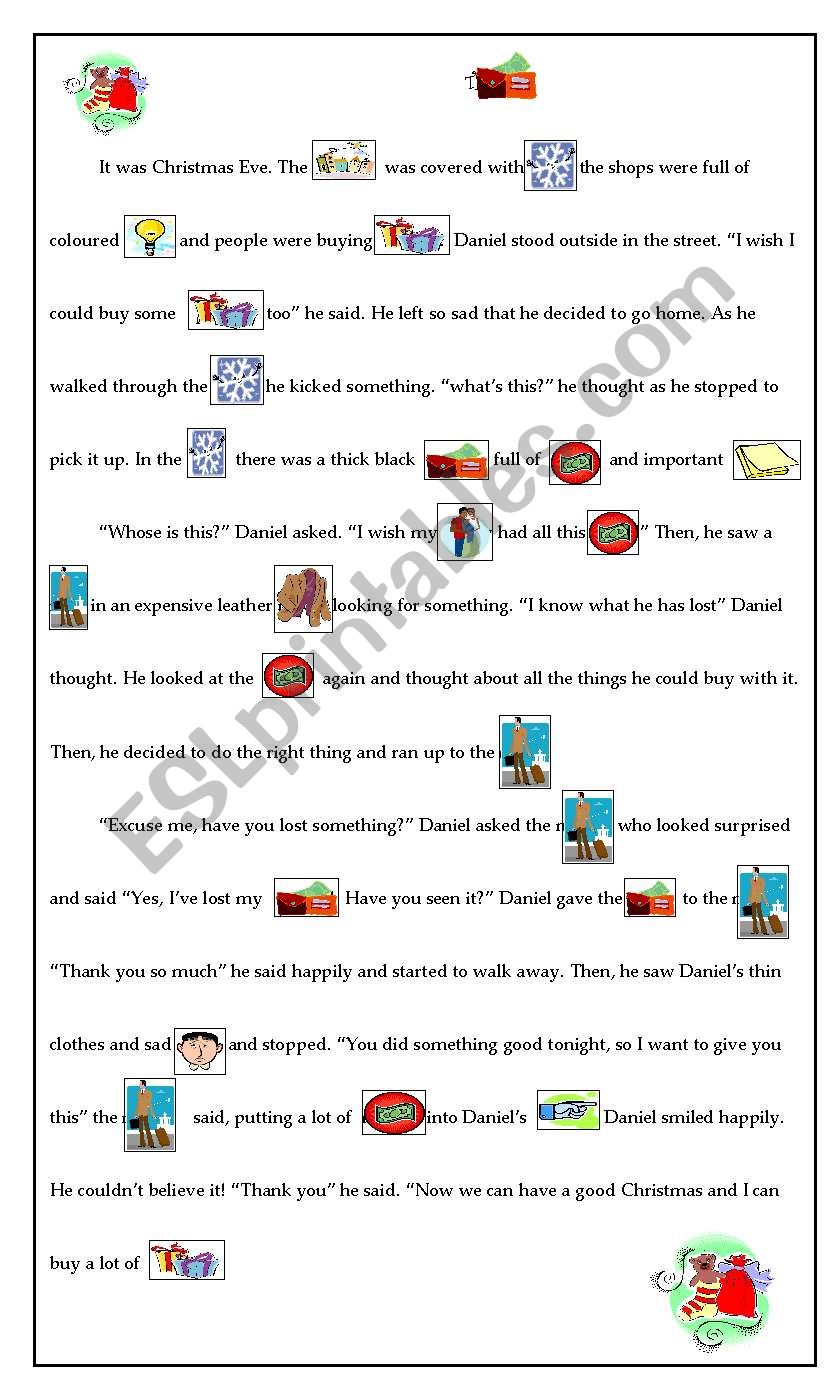 The lost wallet worksheet