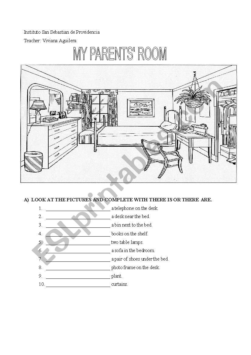 Prepositions  worksheet