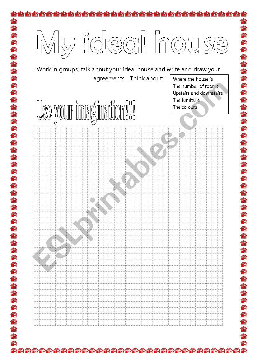 Your ideal housse worksheet