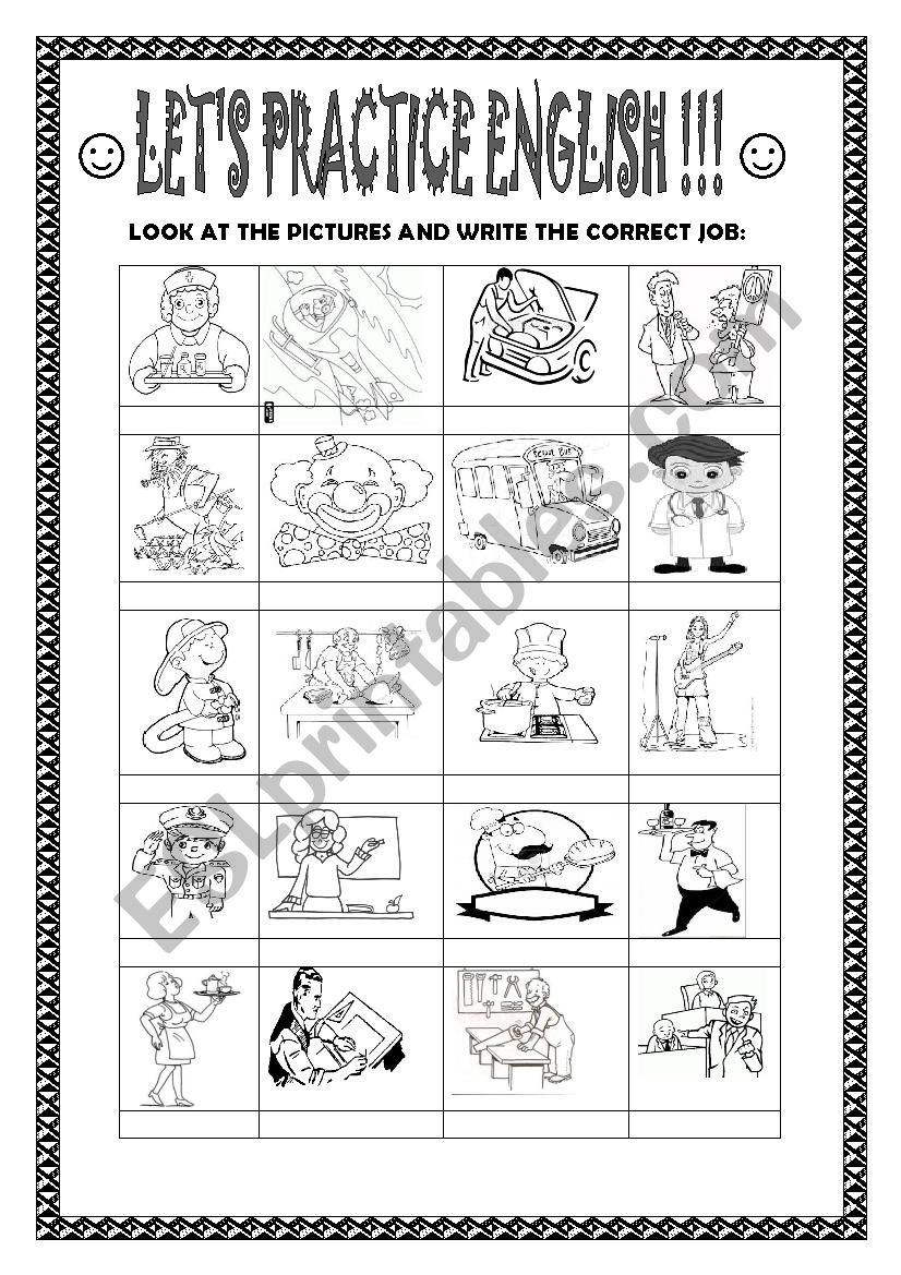 review basic vocabulary worksheet