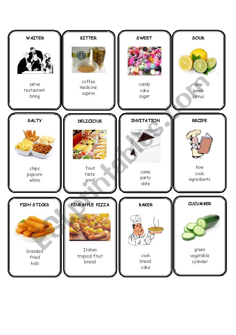 Food Taboo 2/2 worksheet