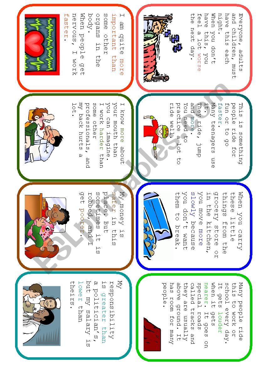 Easier Said Than Done - Comparative Guessing Card Game (2/2)