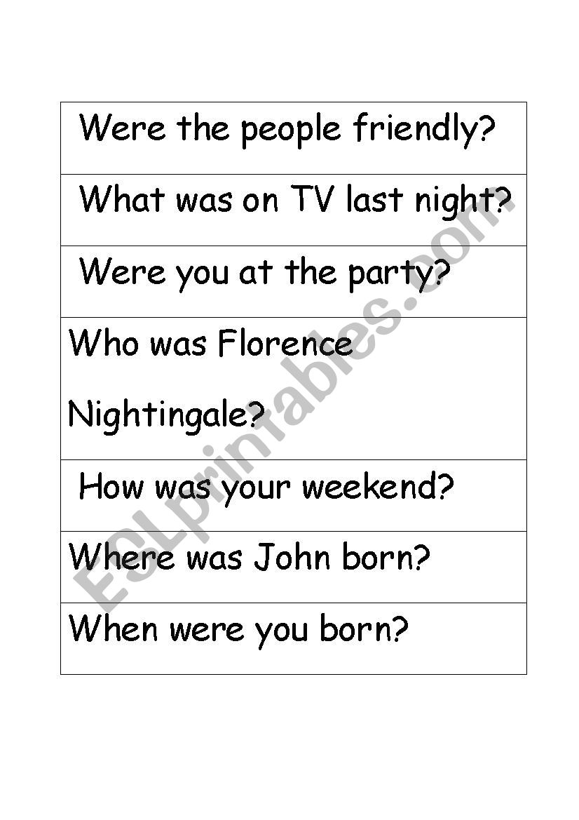 Wh Questions and Answers worksheet