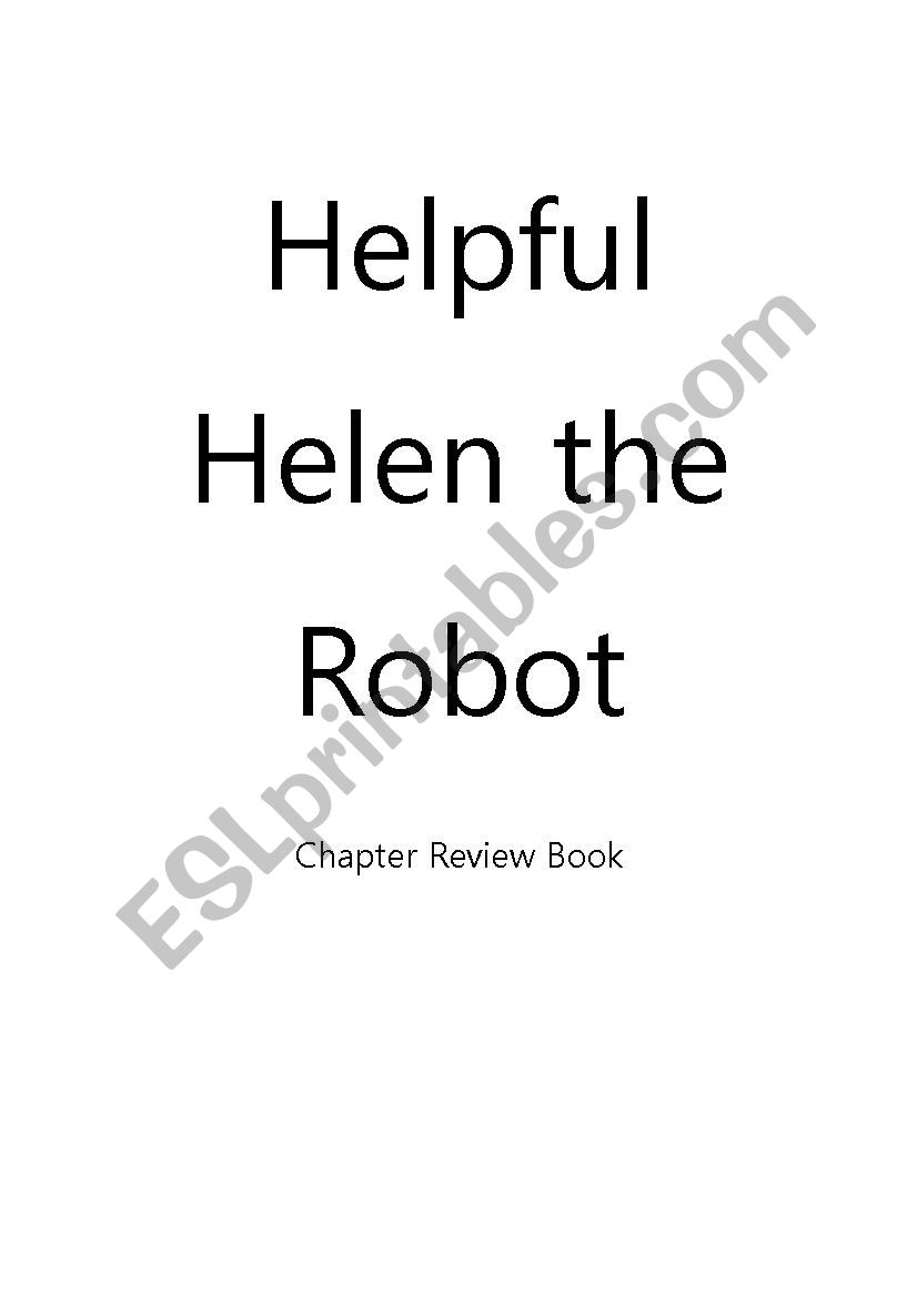Helpful Helen The Roboto Red Banana Book