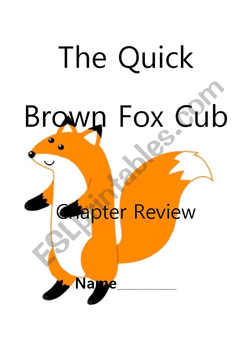 The Quick Brown Fox Cub Red Banana Book Review