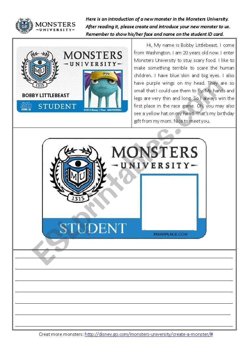 Monsters University- A new monster is coming!