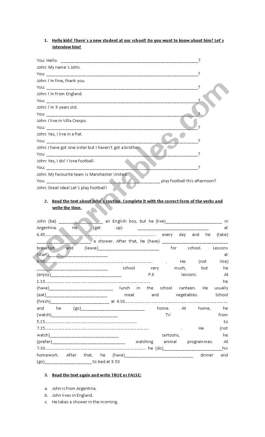 round up activity worksheet