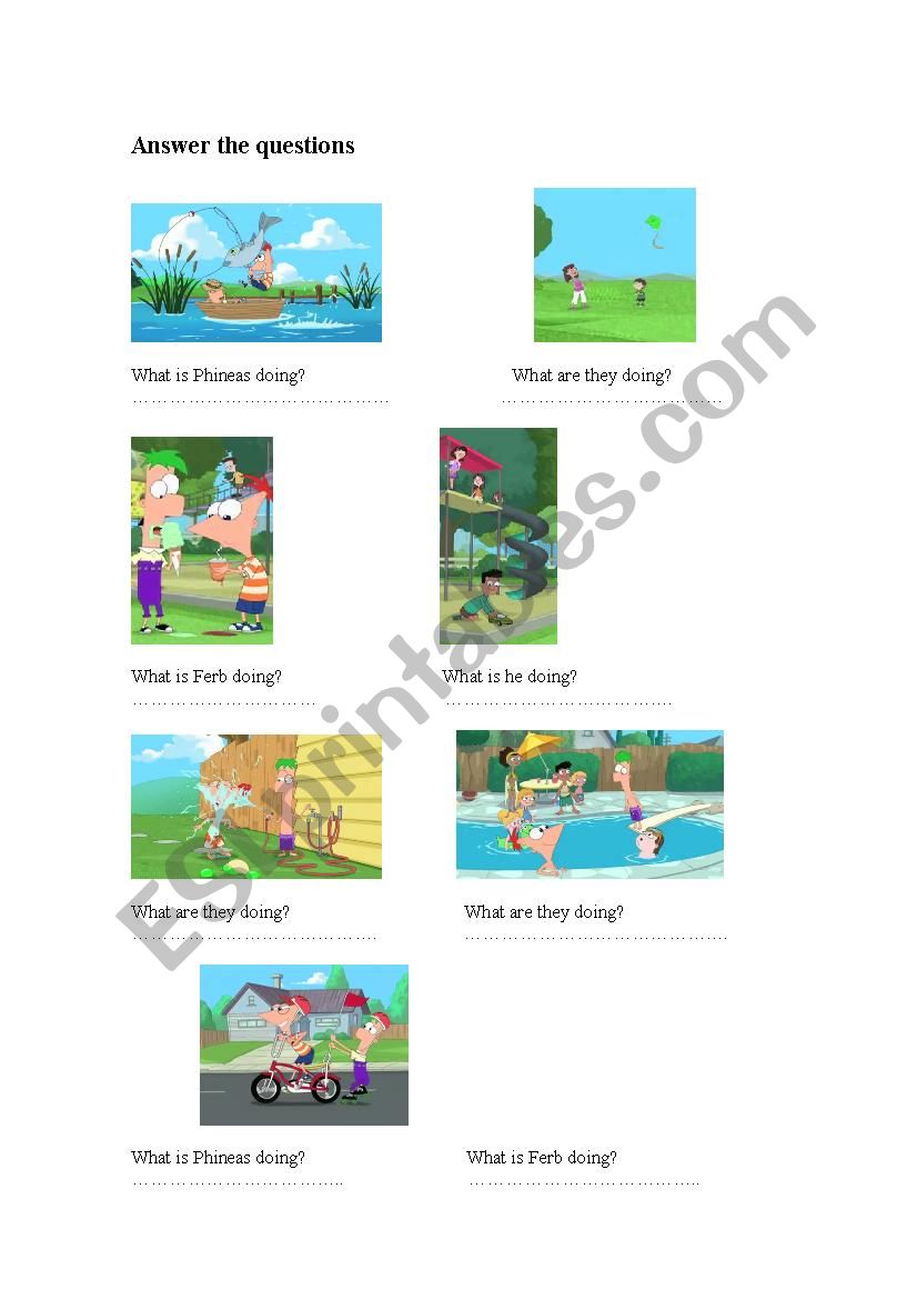 have fun and learn with Phineas and Ferb