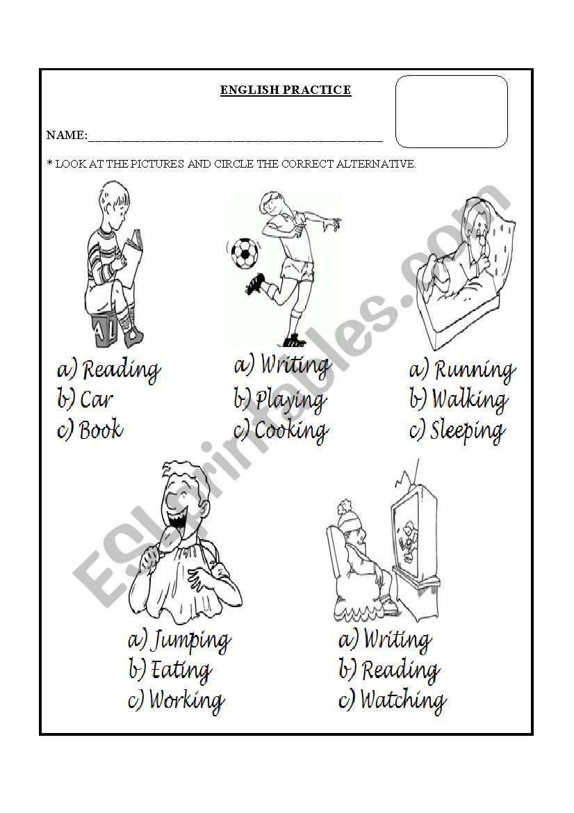 Verbs ESL Worksheet By Jeka600