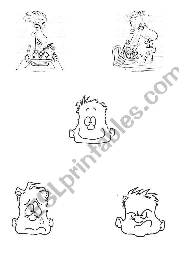 Greetings/How are you? worksheet