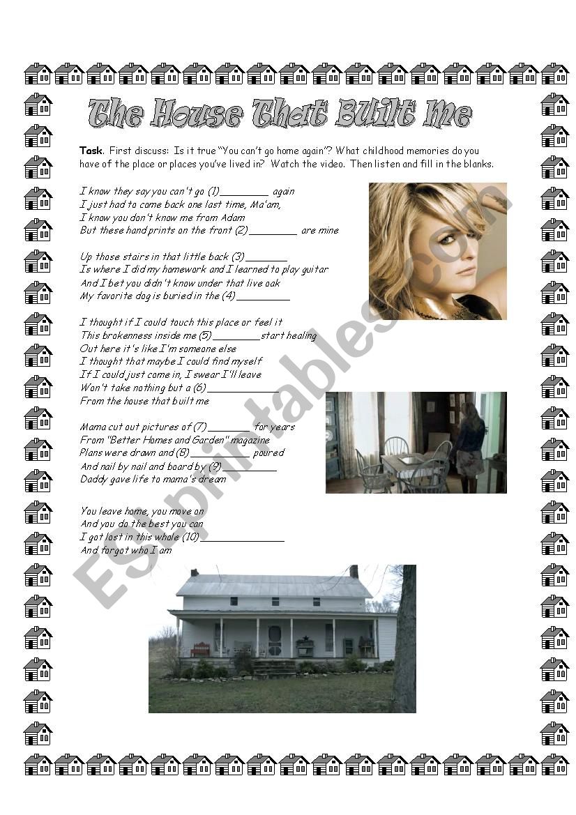 The House that Built Me - Song by Miranda Lambert