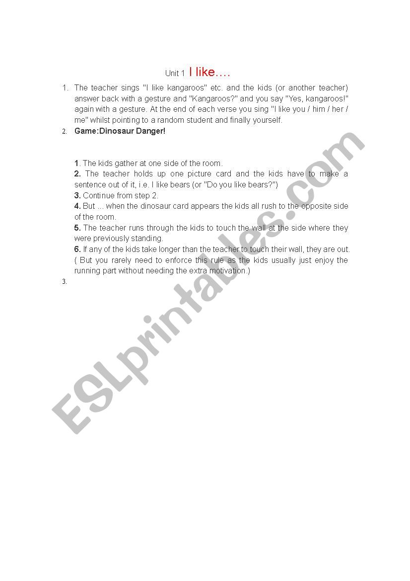 teaching plan worksheet