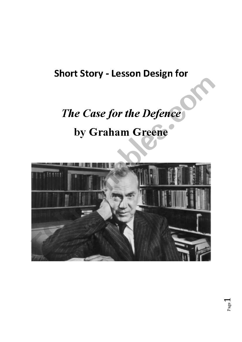 The case for the defence, graham greene