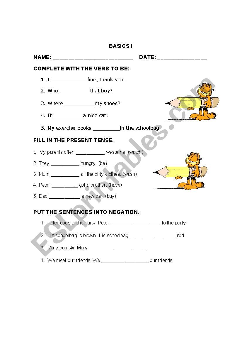 BASIC QUIZ worksheet