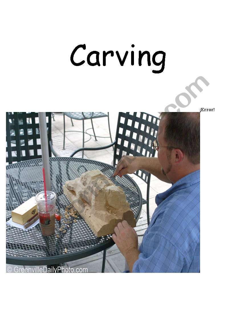 carving worksheet