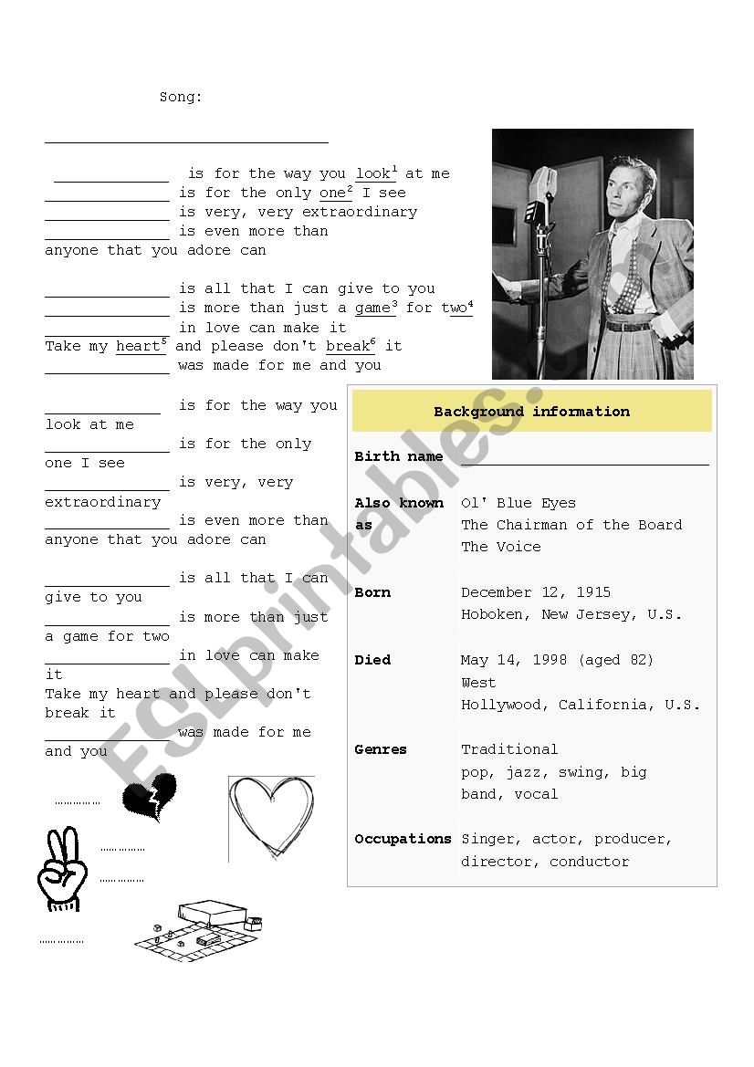 LOVE  worksheet