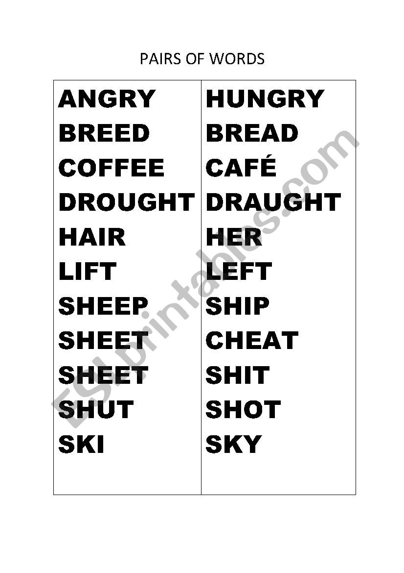 PRONUNCIATION CONTEST (1) worksheet