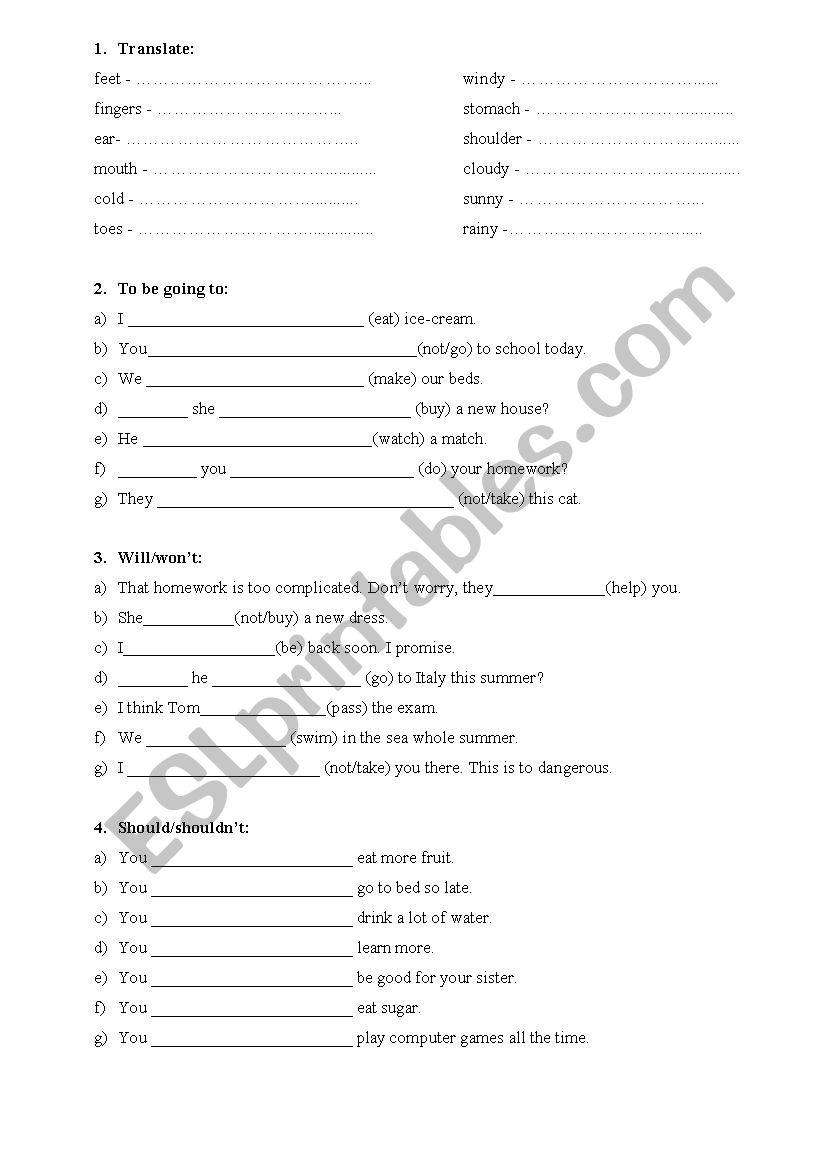 Repeating worksheet