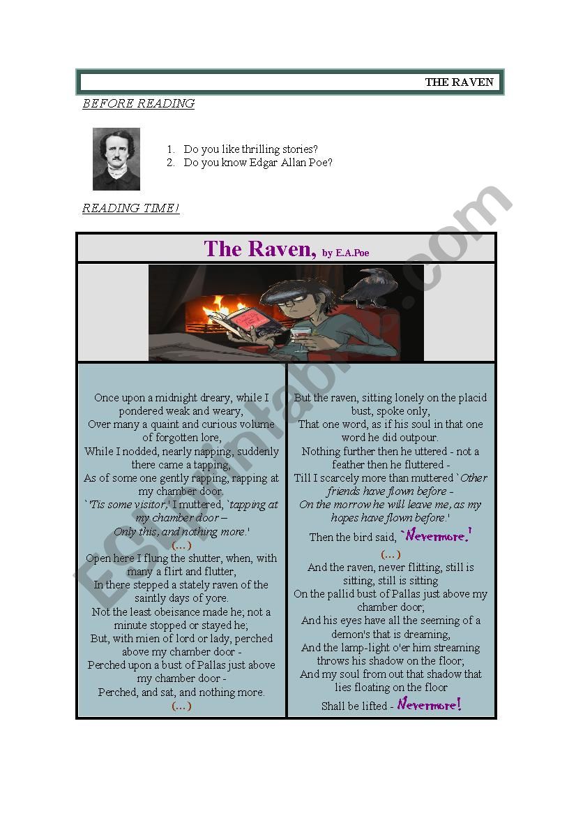 The Raven: E.A.Poe and The Simpsons