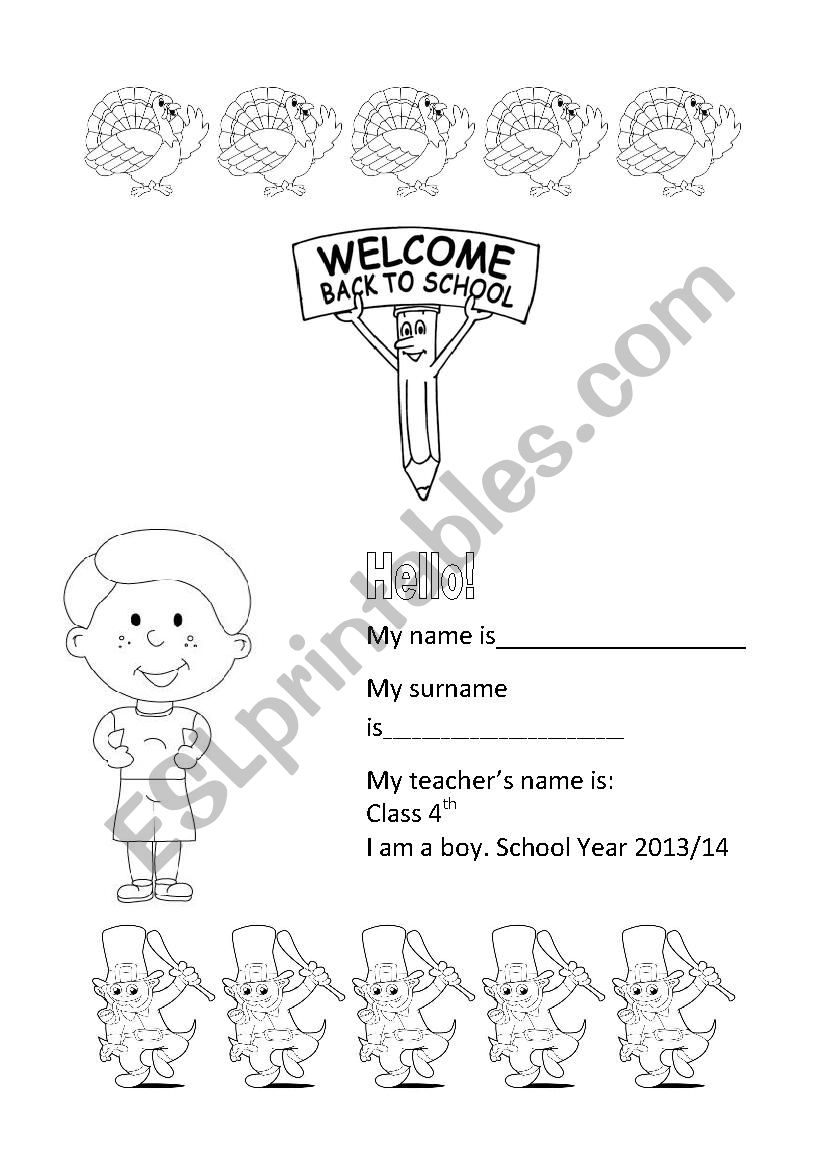 English cover 2 worksheet