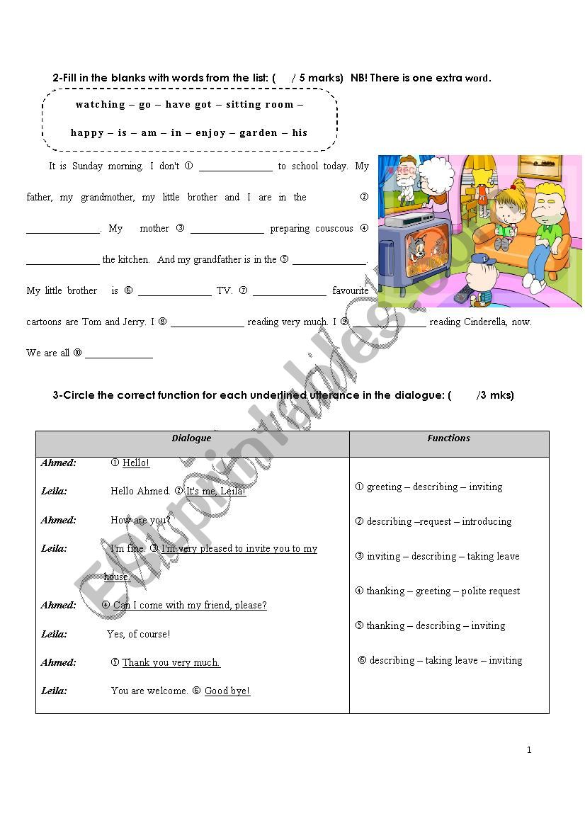 MID TERM TEST 7 part2 worksheet