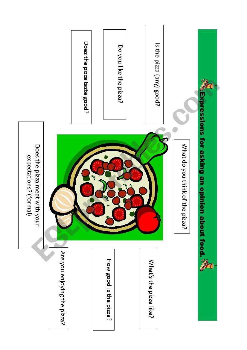 Food Glorious Food!!!! worksheet