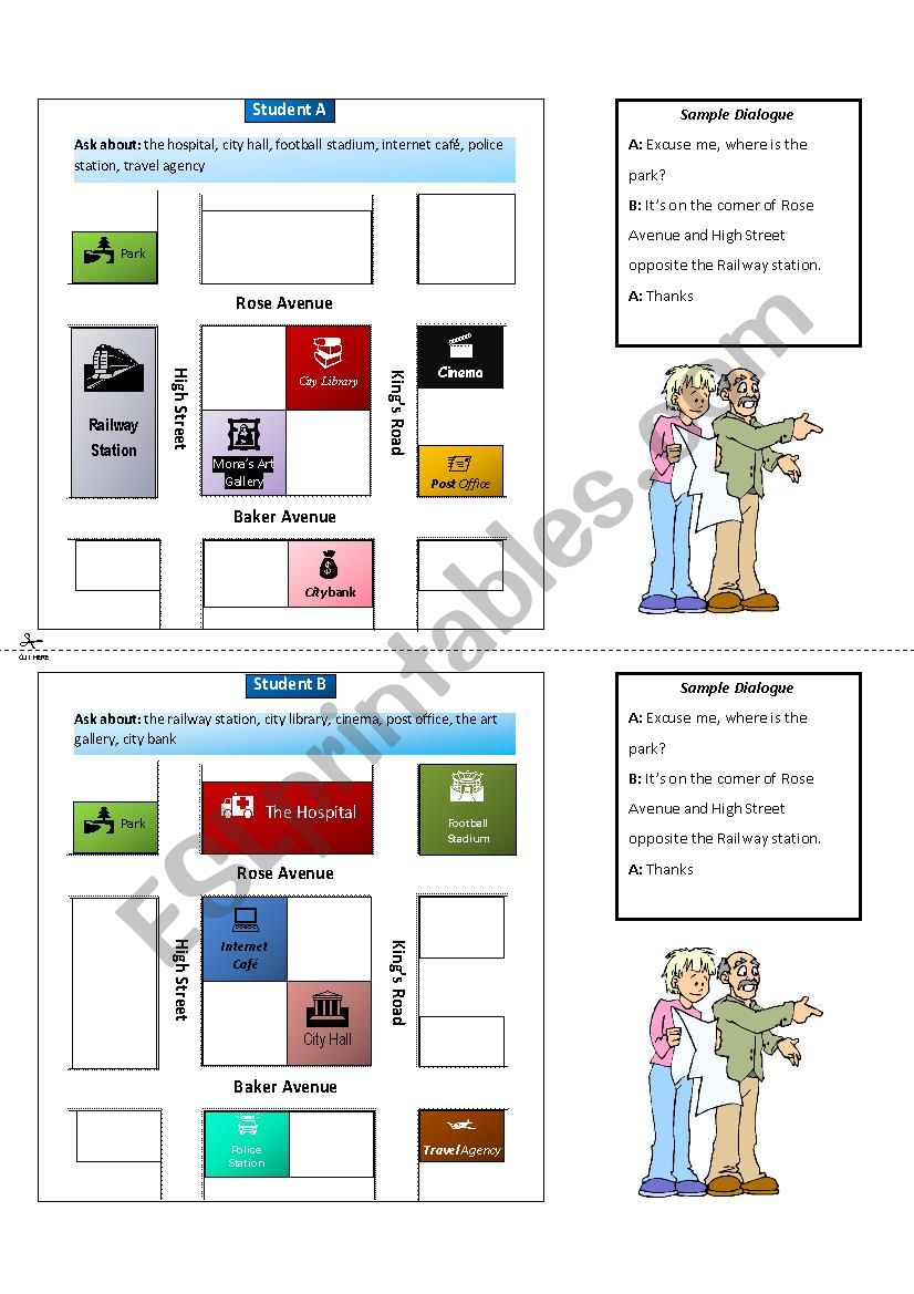 Asking about directions + Procedures