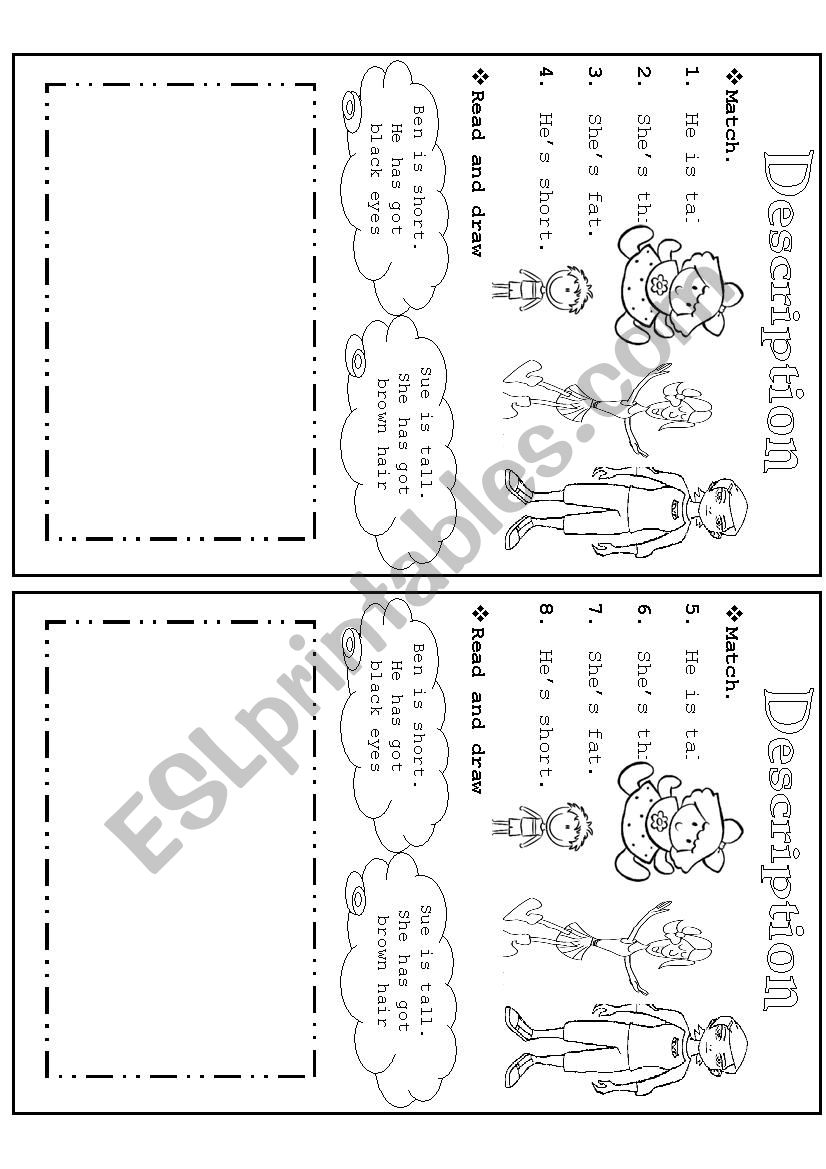 Physical apppearance_have got worksheet