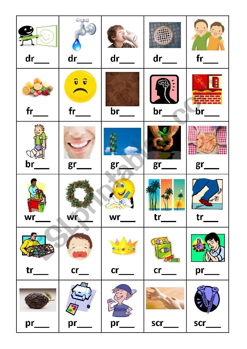 Diagraph and Triagraph Flashcards Set 1