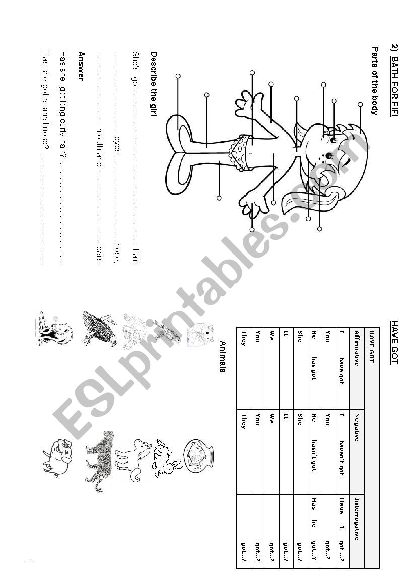 Surprise minibook 4  page 3 worksheet