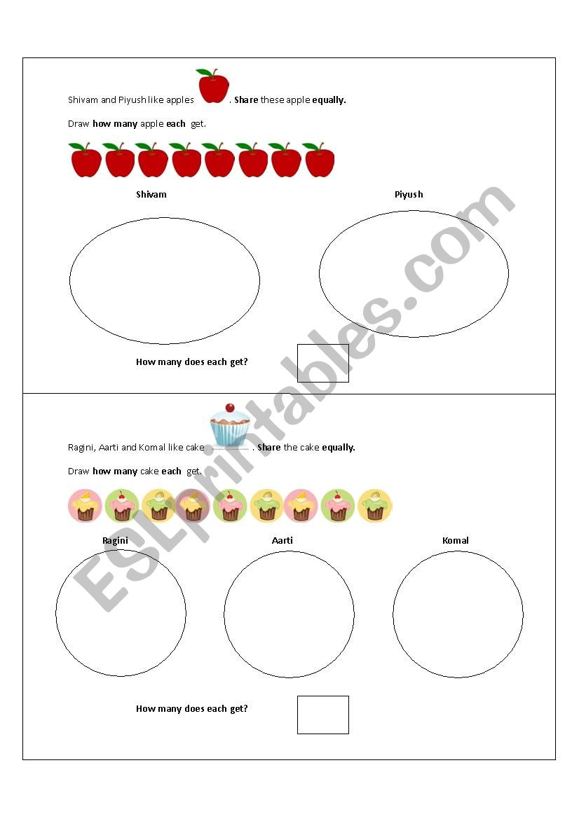 How many? worksheet