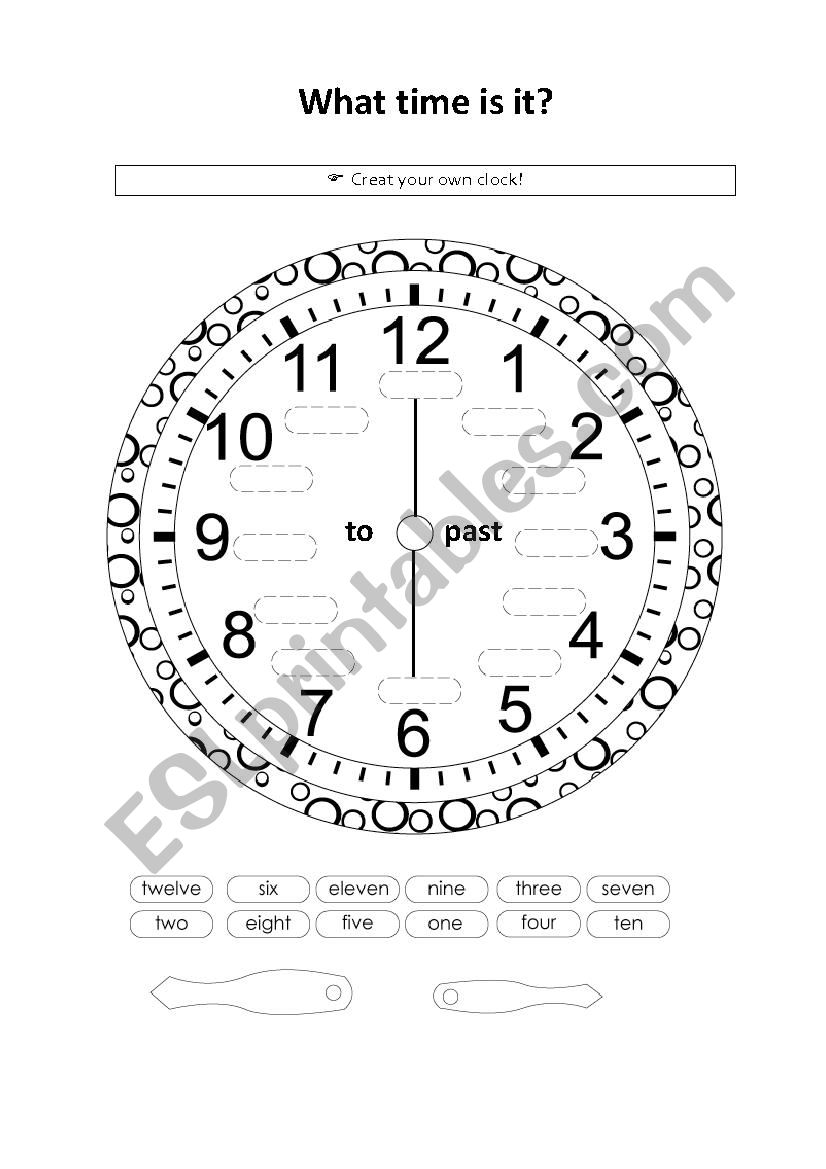 Time Clock worksheet