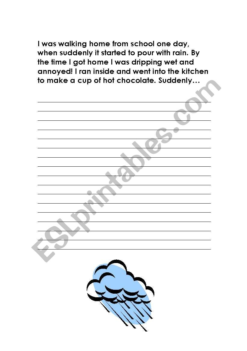 Creative Writing Prompt worksheet