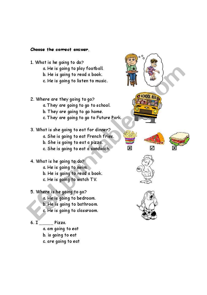 Future Simple Tense worksheet