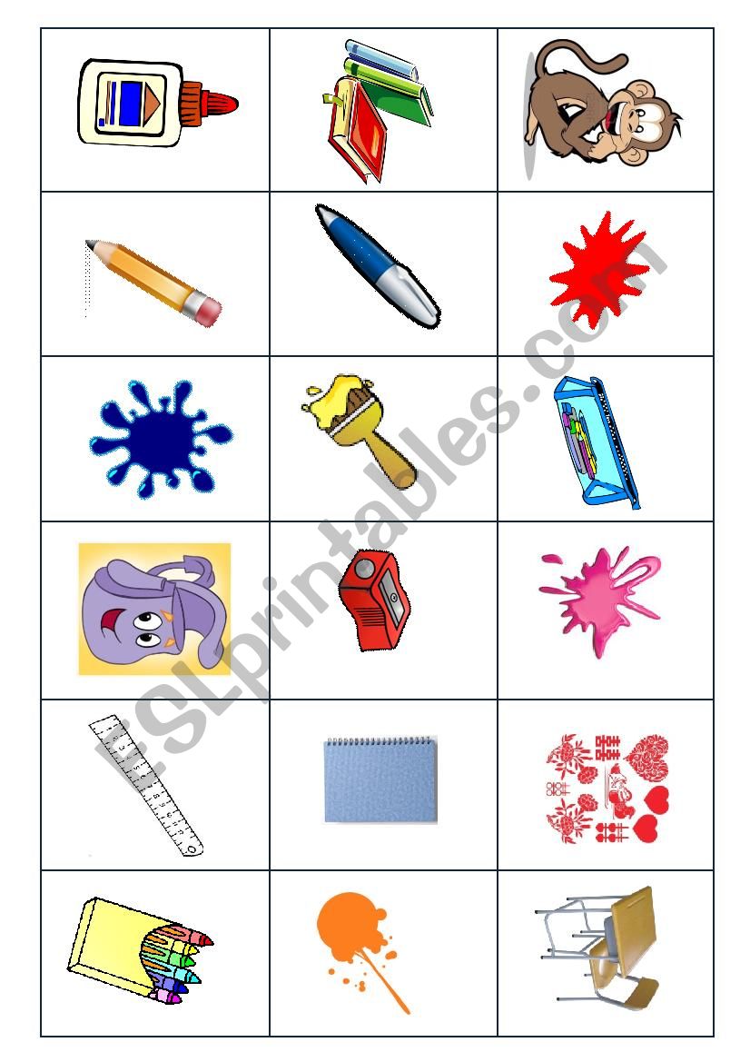 School objects jogo do mico e tabela