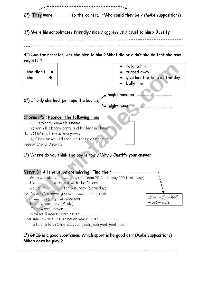 stole part 3 worksheet