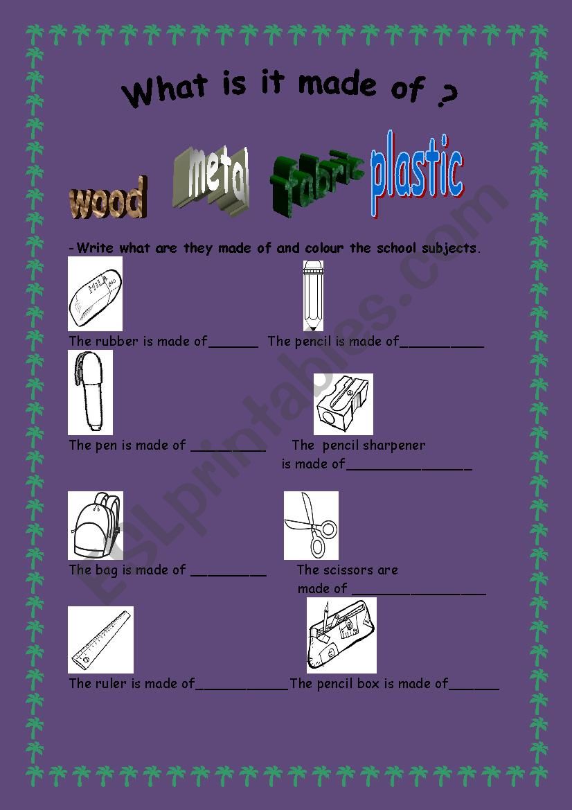 materials -what is it made of?