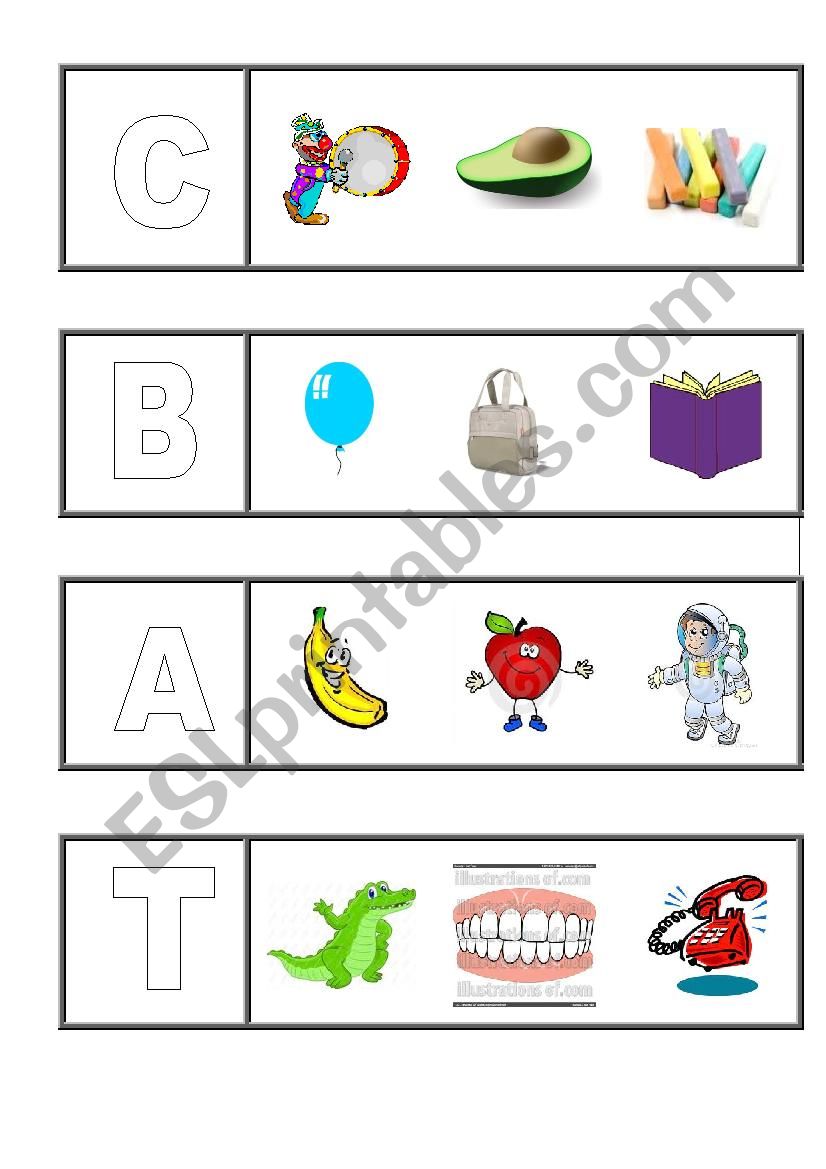 abc match worksheet