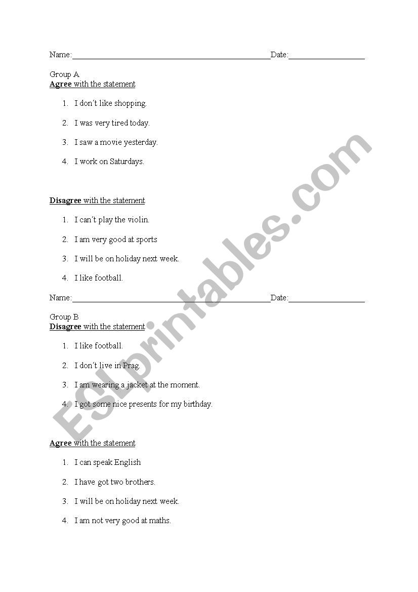 So/ Neither worksheet