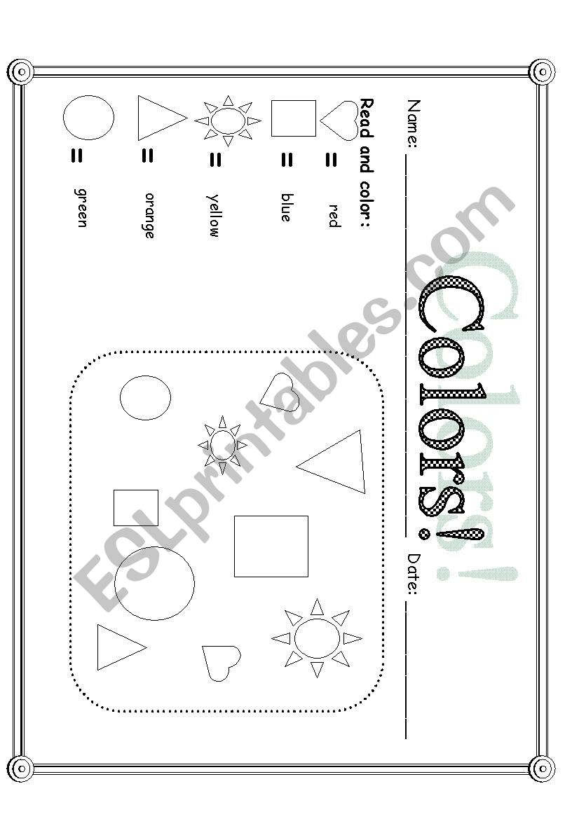 Colors 04 worksheet