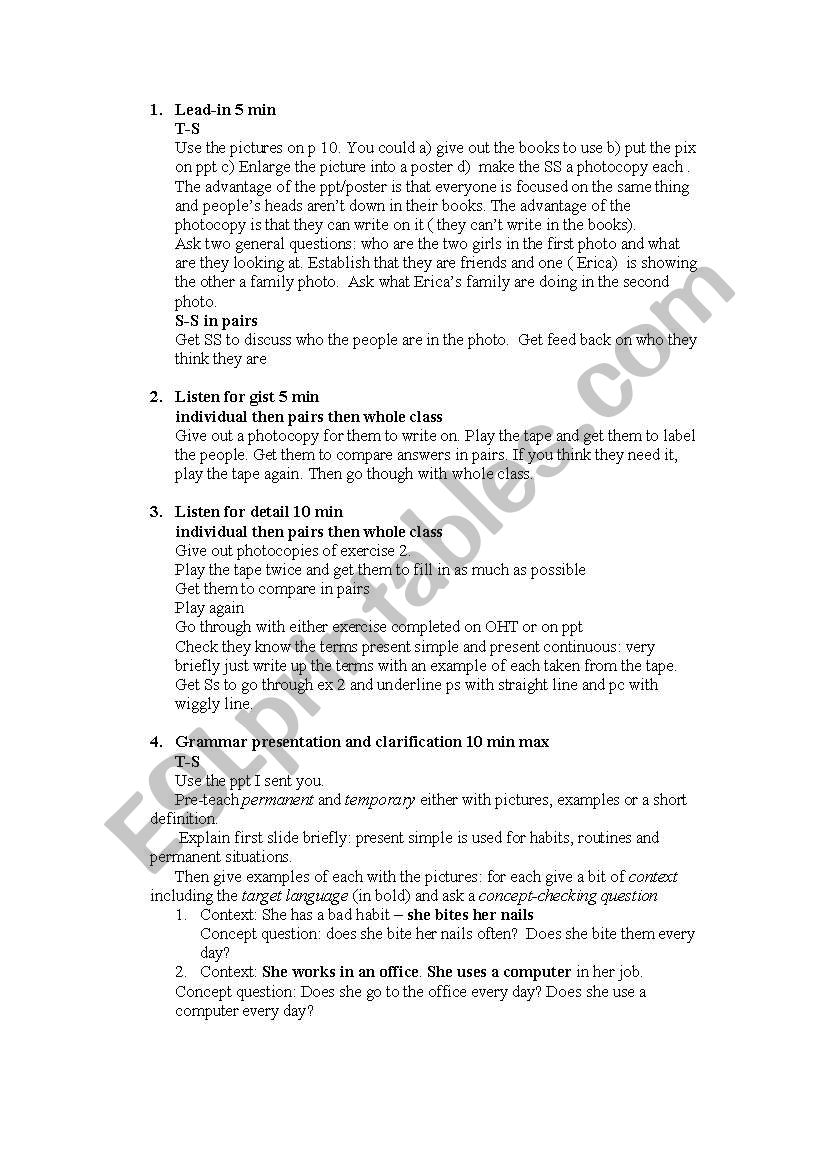 lesson plan worksheet