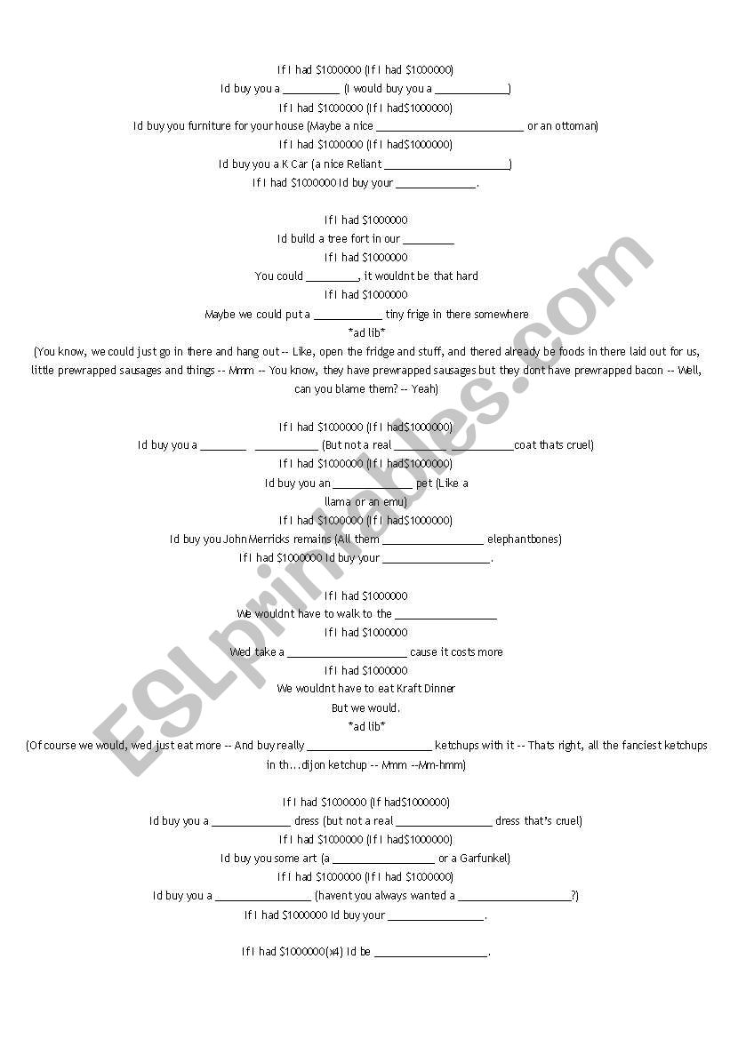 If conditional statements worksheet